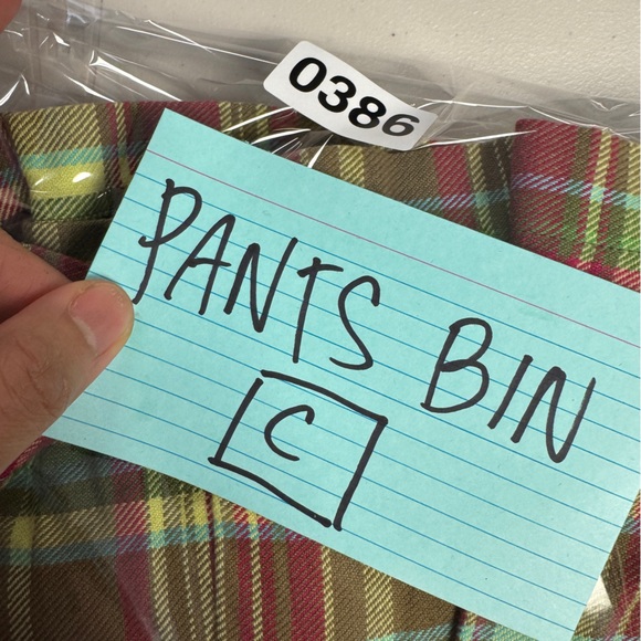 Billabong Y2K Plaid Mini Skirt Green Pink Size 5 Buckle Ruffle Festival - Picture 11 of 11